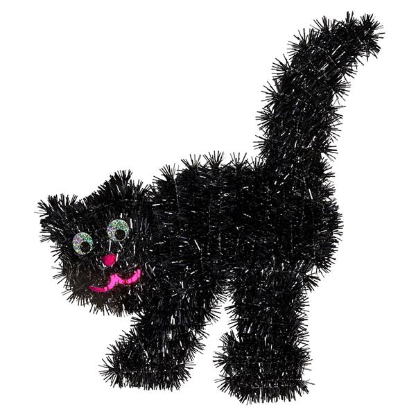 Grote foto halloween hangdecoratie zwarte kat 36cm verzamelen overige verzamelingen