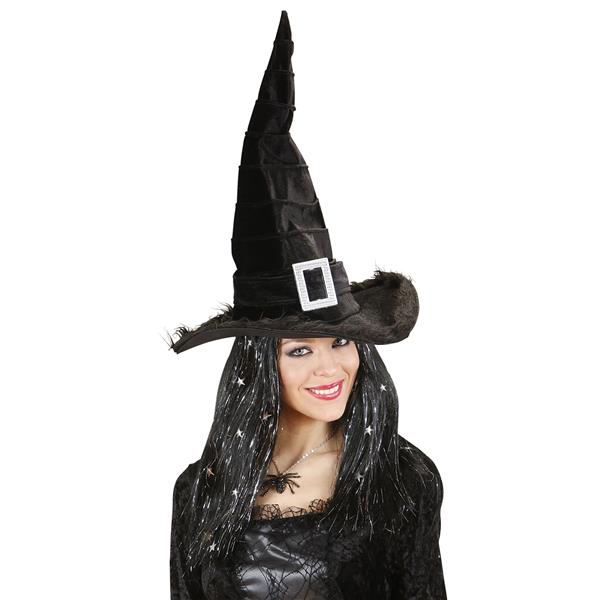 Grote foto halloween heksenhoed zwart met gesp verzamelen overige verzamelingen