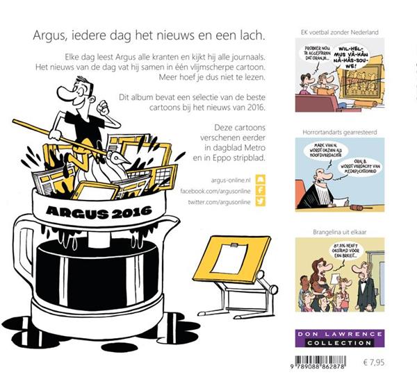 Grote foto argus 2016 argus boeken stripboeken