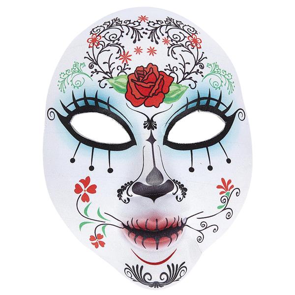 Grote foto dia de los muertos masker gekleurd verzamelen overige verzamelingen