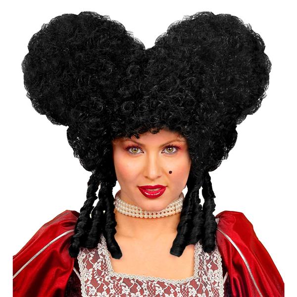 Grote foto halloween pruik zwart barok verzamelen overige verzamelingen