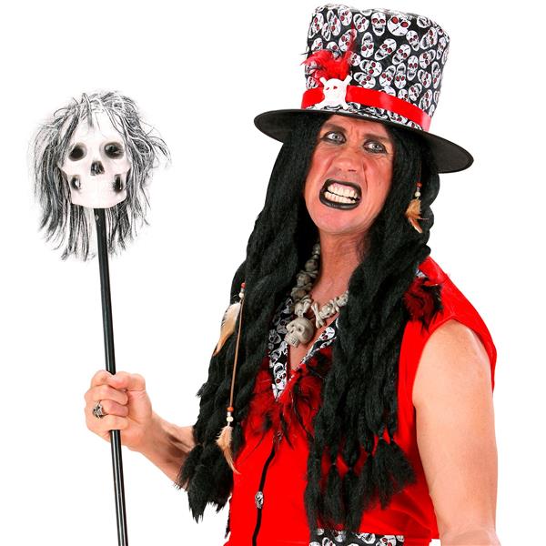 Grote foto halloween pruik voodoo verzamelen overige verzamelingen