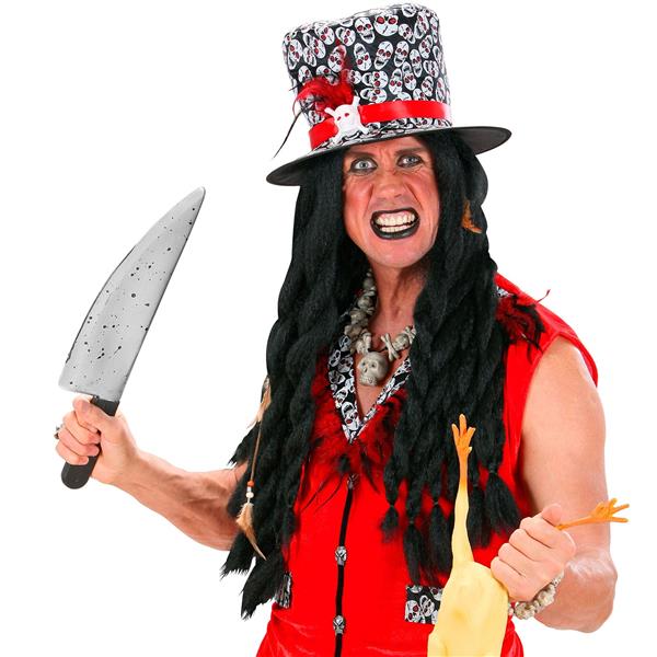 Grote foto halloween pruik voodoo verzamelen overige verzamelingen