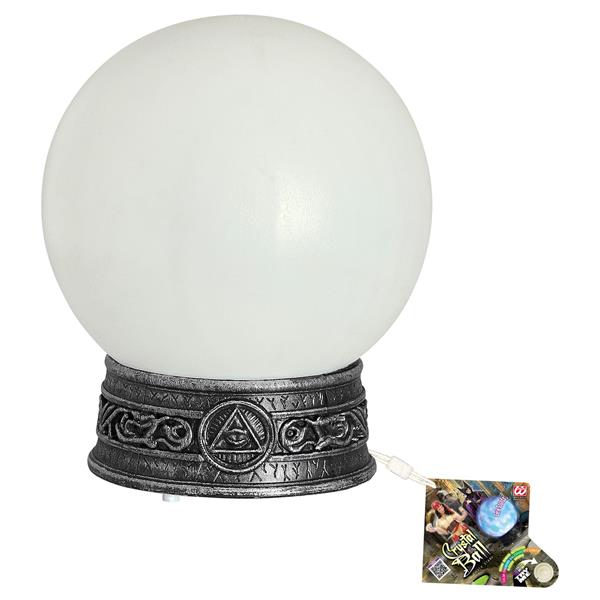 Grote foto halloween glazenbol met licht verzamelen overige verzamelingen
