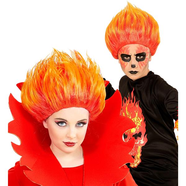 Grote foto halloween pruik vuur verzamelen overige verzamelingen