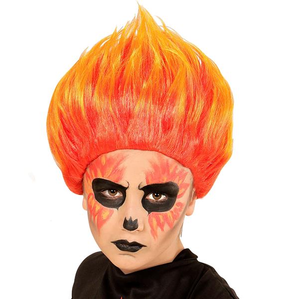 Grote foto halloween pruik vuur verzamelen overige verzamelingen