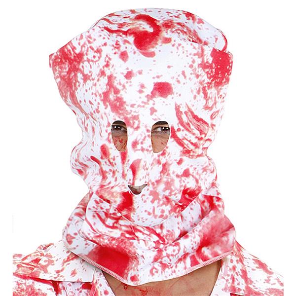 Grote foto halloween masker rood wit bloederig verzamelen overige verzamelingen