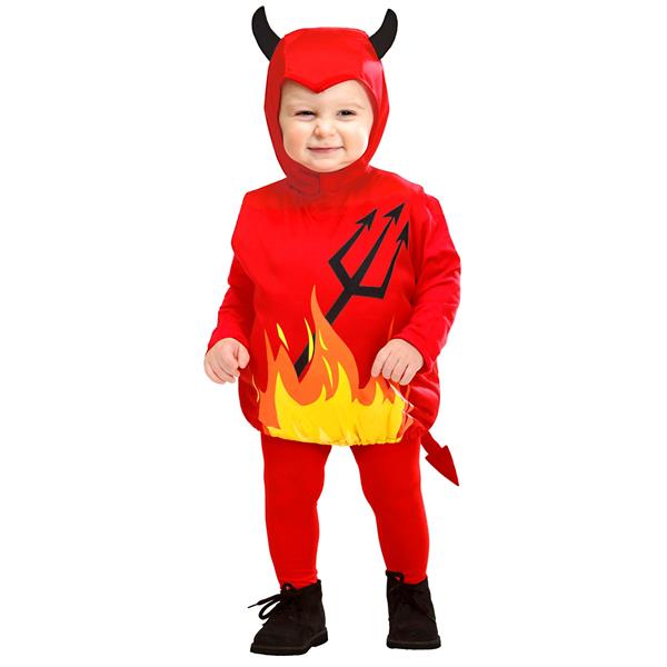 Grote foto halloween kostuum geel baby duivel verzamelen overige verzamelingen