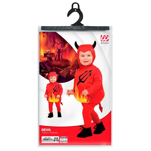 Grote foto halloween kostuum geel baby duivel verzamelen overige verzamelingen