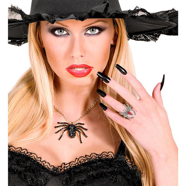 Grote foto halloween ring spin met edelsteen verzamelen overige verzamelingen