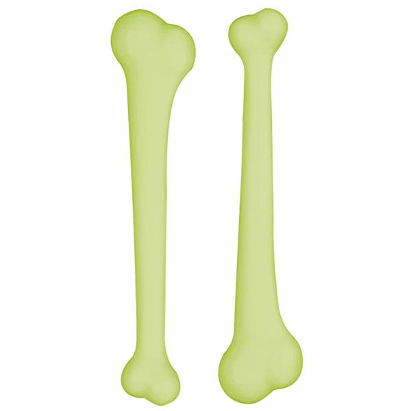 Grote foto halloween nep bot glow in the dark 2st verzamelen overige verzamelingen