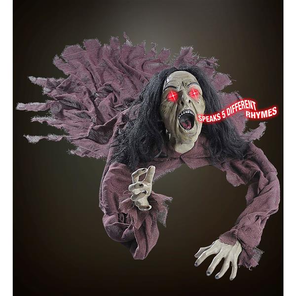 Grote foto halloween pop heks met geluid en licht verzamelen overige verzamelingen