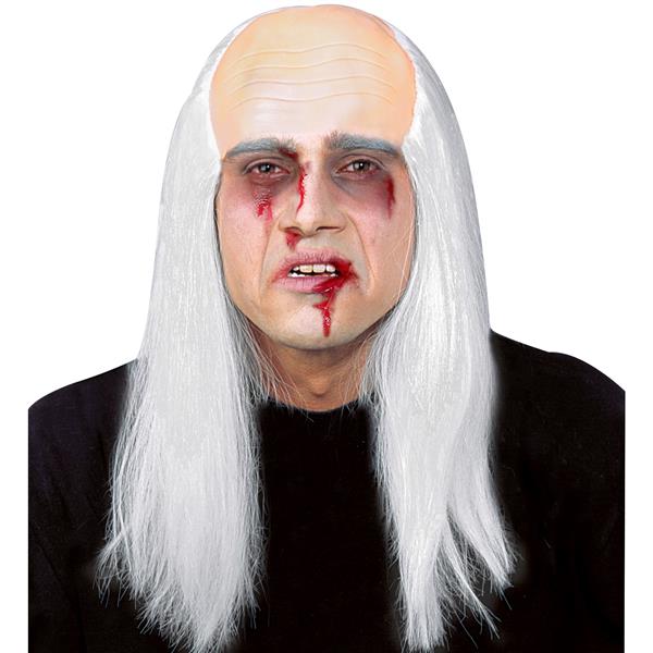 Grote foto halloween pruik kale kop verzamelen overige verzamelingen
