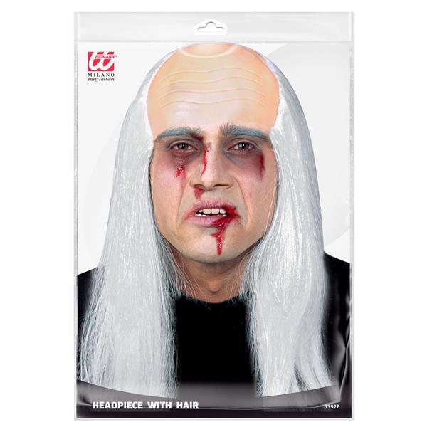 Grote foto halloween pruik kale kop verzamelen overige verzamelingen