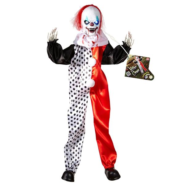 Grote foto halloween pop clown met licht 90cm verzamelen overige verzamelingen