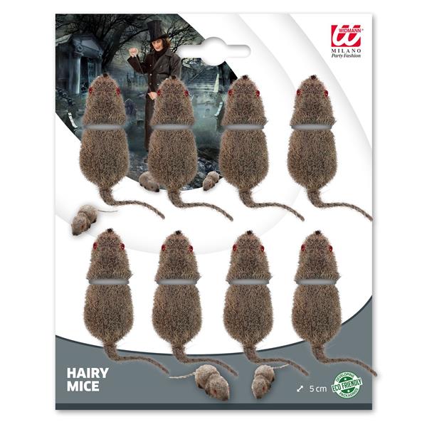 Grote foto halloween nep muis 5cm 8st verzamelen overige verzamelingen