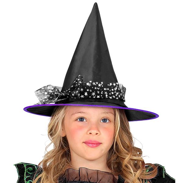 Grote foto halloween heksenhoed zwart zilveren sterren verzamelen overige verzamelingen