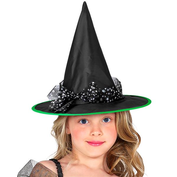 Grote foto halloween heksenhoed zwart zilveren sterren verzamelen overige verzamelingen