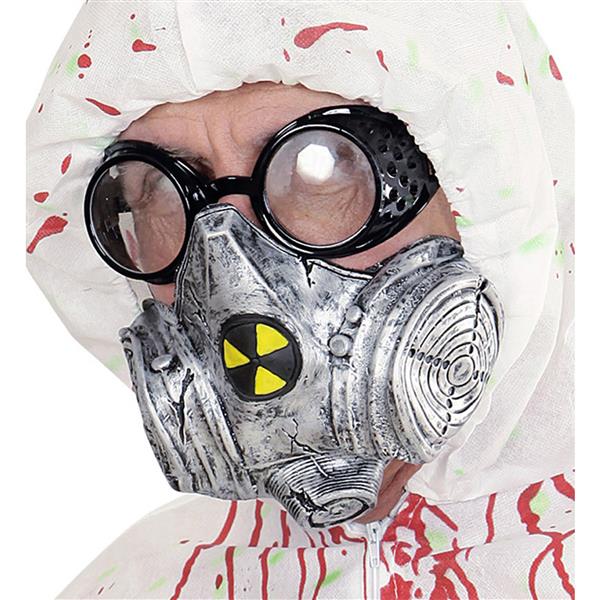 Grote foto zilveren masker gasmasker verzamelen overige verzamelingen