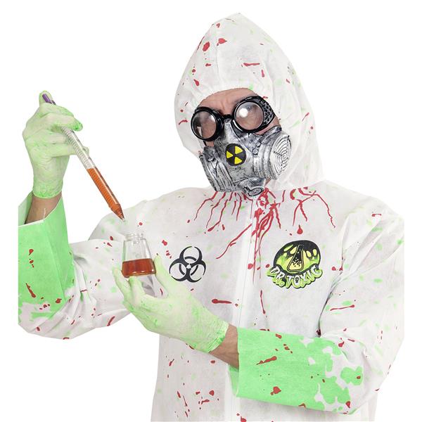 Grote foto zilveren masker gasmasker verzamelen overige verzamelingen