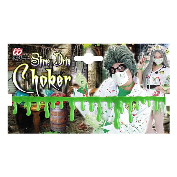 Grote foto halloween ketting groen slijm verzamelen overige verzamelingen