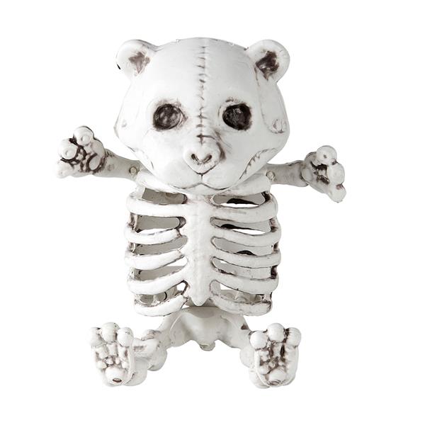 Grote foto halloween skelet beer 15cm verzamelen overige verzamelingen