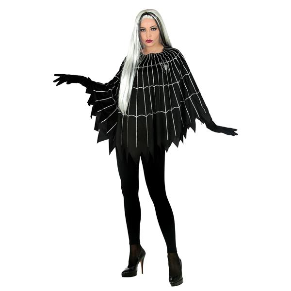 Grote foto halloween poncho spinnenweb verzamelen overige verzamelingen