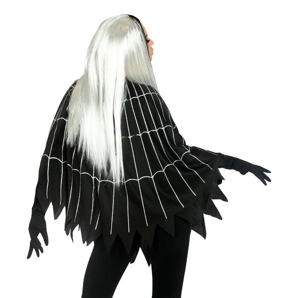 Grote foto halloween poncho spinnenweb verzamelen overige verzamelingen