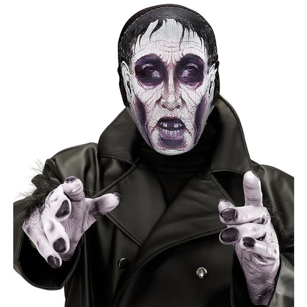 Grote foto halloween masker paars zombie verzamelen overige verzamelingen