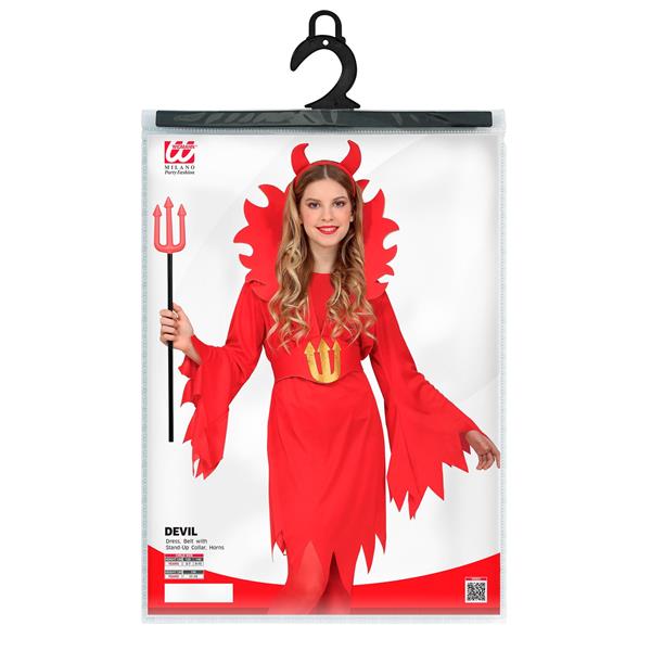 Grote foto halloween jurk rood kind duivel verzamelen overige verzamelingen