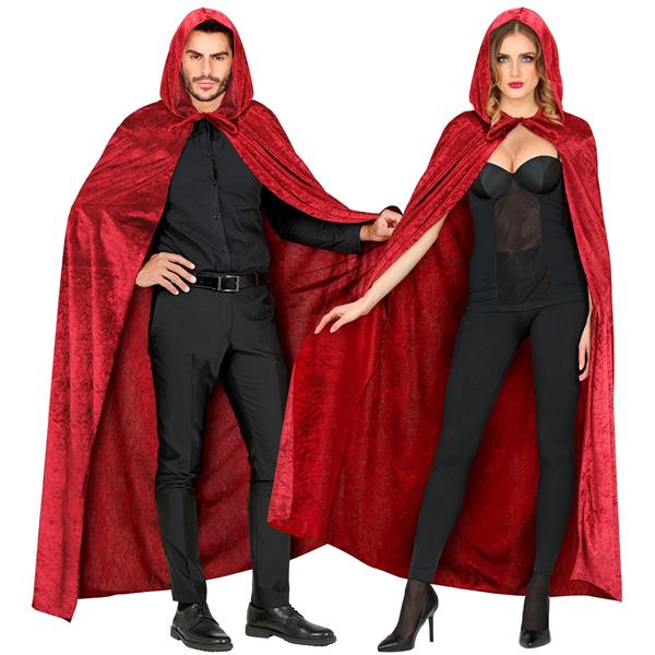 Grote foto halloween cape rood fluweel 1 5m verzamelen overige verzamelingen