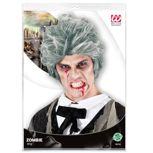Grote foto halloween pruik zilver zombie verzamelen overige verzamelingen