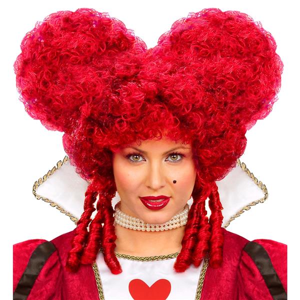 Grote foto halloween pruik rood barok verzamelen overige verzamelingen