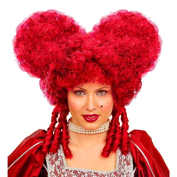 Grote foto halloween pruik rood barok verzamelen overige verzamelingen