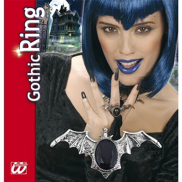 Grote foto halloween ring vleermuis verzamelen overige verzamelingen