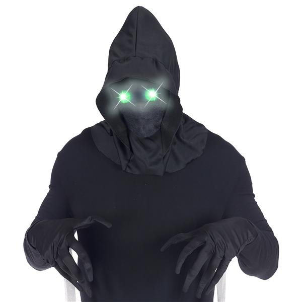 Grote foto halloween masker met groen licht verzamelen overige verzamelingen