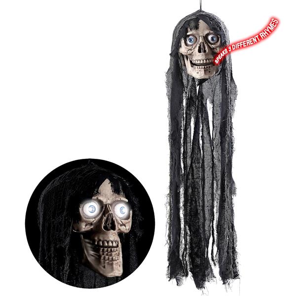 Grote foto halloween pop schedel 70cm verzamelen overige verzamelingen