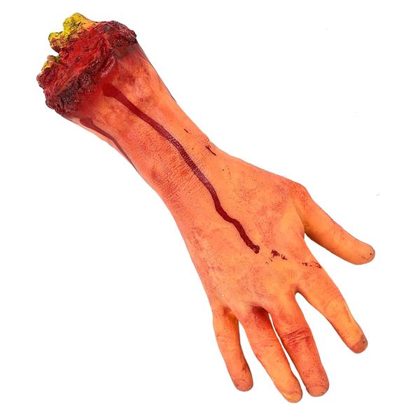 Grote foto halloween nep hand afgehakt met bot verzamelen overige verzamelingen
