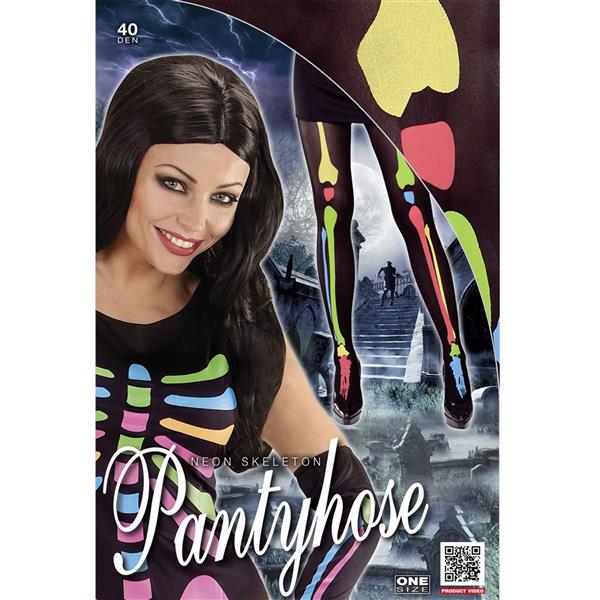 Grote foto halloween panty gekleurd skelet verzamelen overige verzamelingen