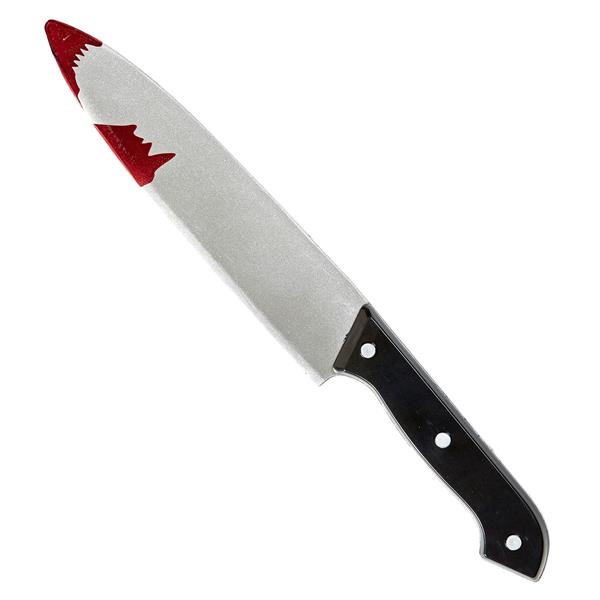 Grote foto halloween nep mes bloederig 30cm verzamelen overige verzamelingen