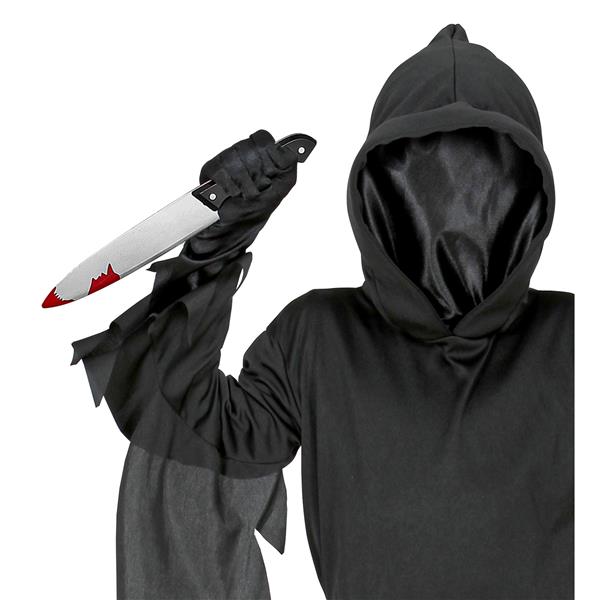 Grote foto halloween nep mes bloederig 30cm verzamelen overige verzamelingen