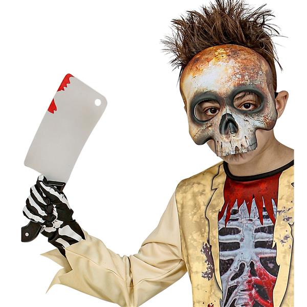 Grote foto halloween nep mes bloed 30cm verzamelen overige verzamelingen