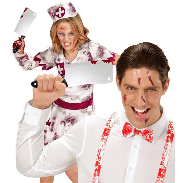 Grote foto halloween nep mes bloed 30cm verzamelen overige verzamelingen