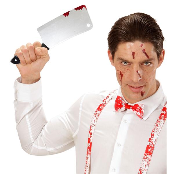 Grote foto halloween nep mes bloed 30cm verzamelen overige verzamelingen