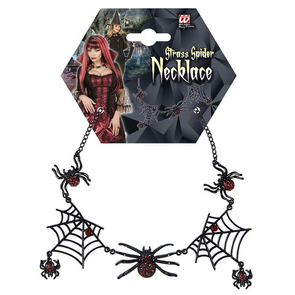 Grote foto halloween ketting zwart spinnen verzamelen overige verzamelingen