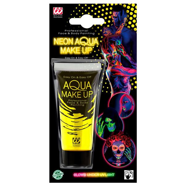 Grote foto neon gele schmink glow in the dark 30ml verzamelen overige verzamelingen