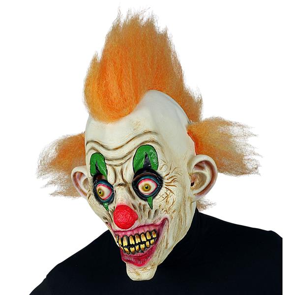 Grote foto halloween masker circus clown met haar verzamelen overige verzamelingen