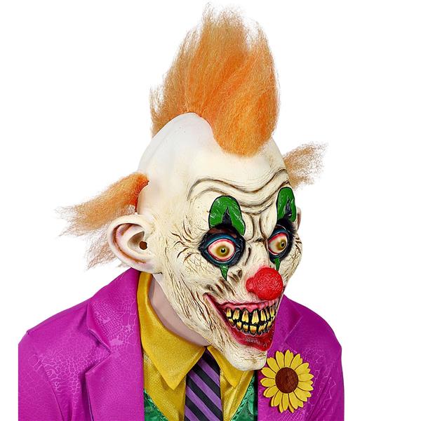 Grote foto halloween masker circus clown met haar verzamelen overige verzamelingen