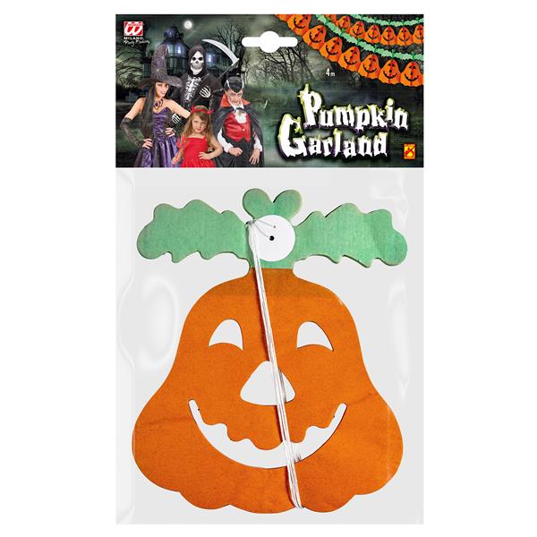 Grote foto halloween slinger pompoenen 4m verzamelen overige verzamelingen
