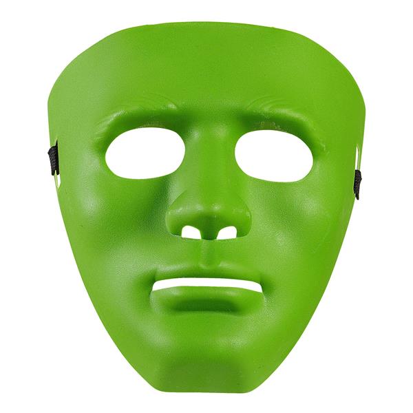 Grote foto groene masker anonym verzamelen overige verzamelingen